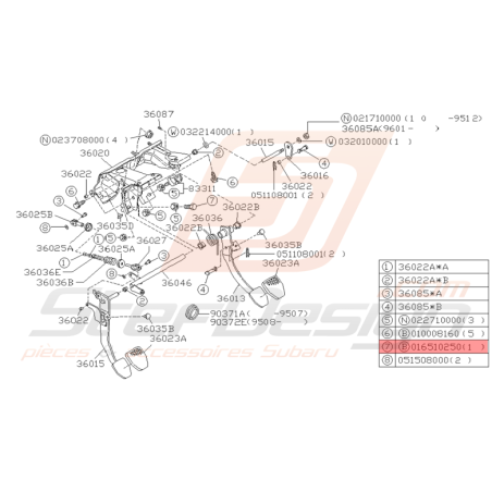 Vis Origine Subaru GT