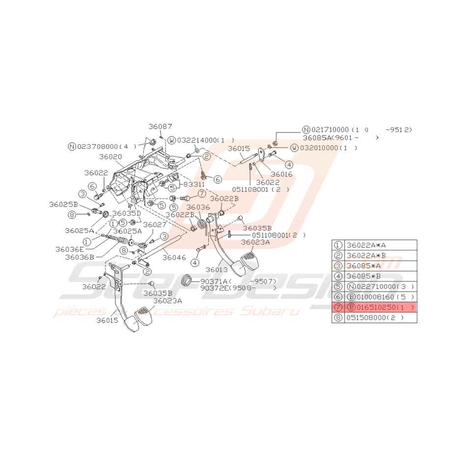 Vis Origine Subaru GT Vis Origine Subaru GT