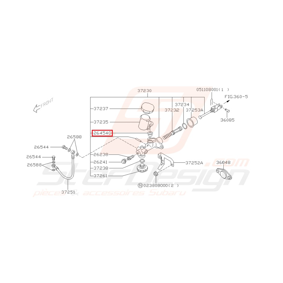 Joint de Réservoir Origine Subaru Impreza GT 1993 - 2000 Joint de Réservoir Origine Subaru Impreza GT 1993 - 2000