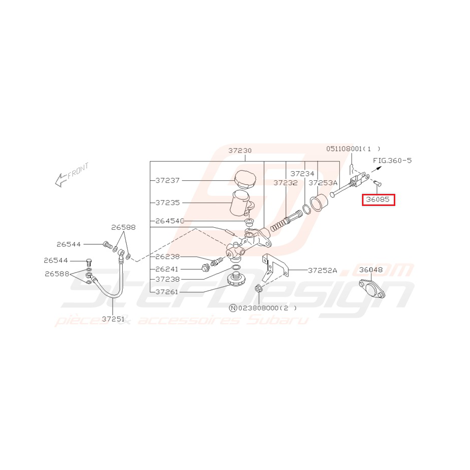 Vis Origine Subaru GT Vis Origine Subaru GT