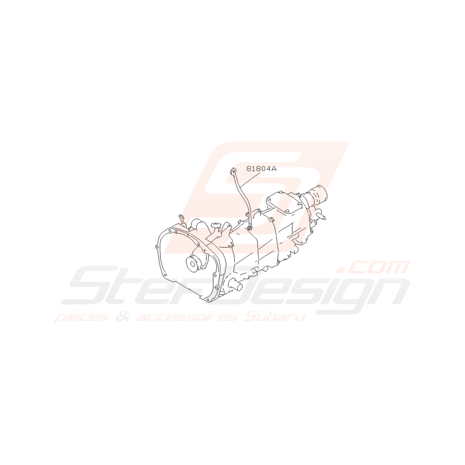 Câble de masse Origine Subaru GT 1999-2000 Câble de masse Origine Subaru GT 1999-2000