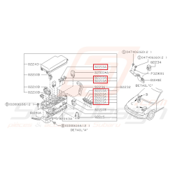 Fusible Origine Subaru Impreza GT 1993-1997