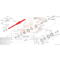 Arbre primaire pour subaru impreza P1