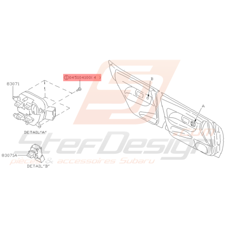 Vis Origine Subaru GT