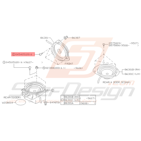 Vis Origine Subaru GT