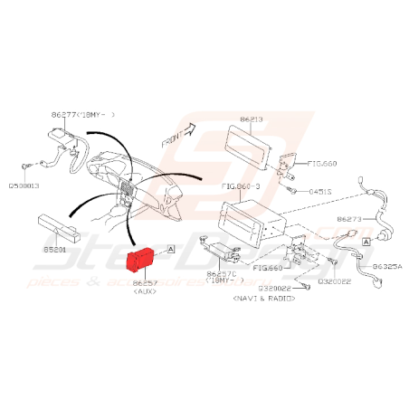 Prise USB pour subaru BRZ phase 2