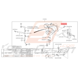 Goujon de Turbo Origine Subaru WRX 2001 - 2005