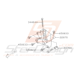 Schéma Support Pompe de DA Origine Subaru WRX STI 2001 - 2005