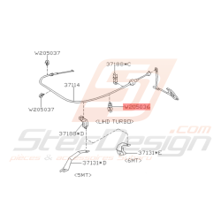 Agrafe Cable d'Accélérateur Origine Subaru WRX et STI 2001 - 2005 