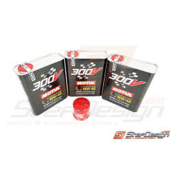 Pack vidange MOTUL 10W40 avec filtre RCM