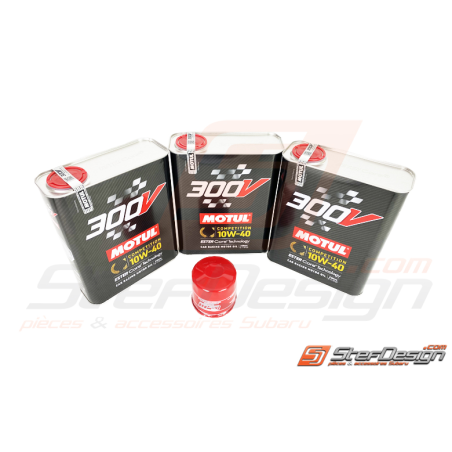 Pack vidange MOTUL 10W40 avec filtre RCM