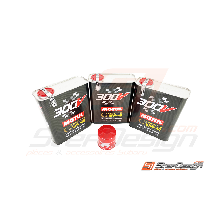 Pack vidange MOTUL 10W40 avec filtre RCM