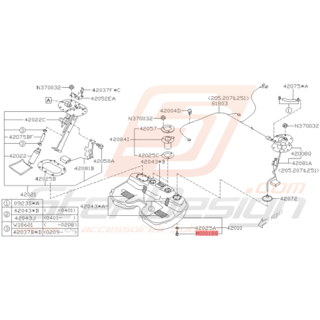 Vis Origine Subaru WRX STI