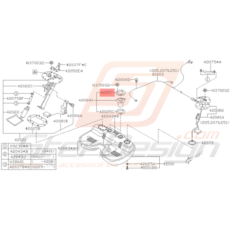 Plaque de Soupape Origine Subaru WRX et STI 2001 - 2005