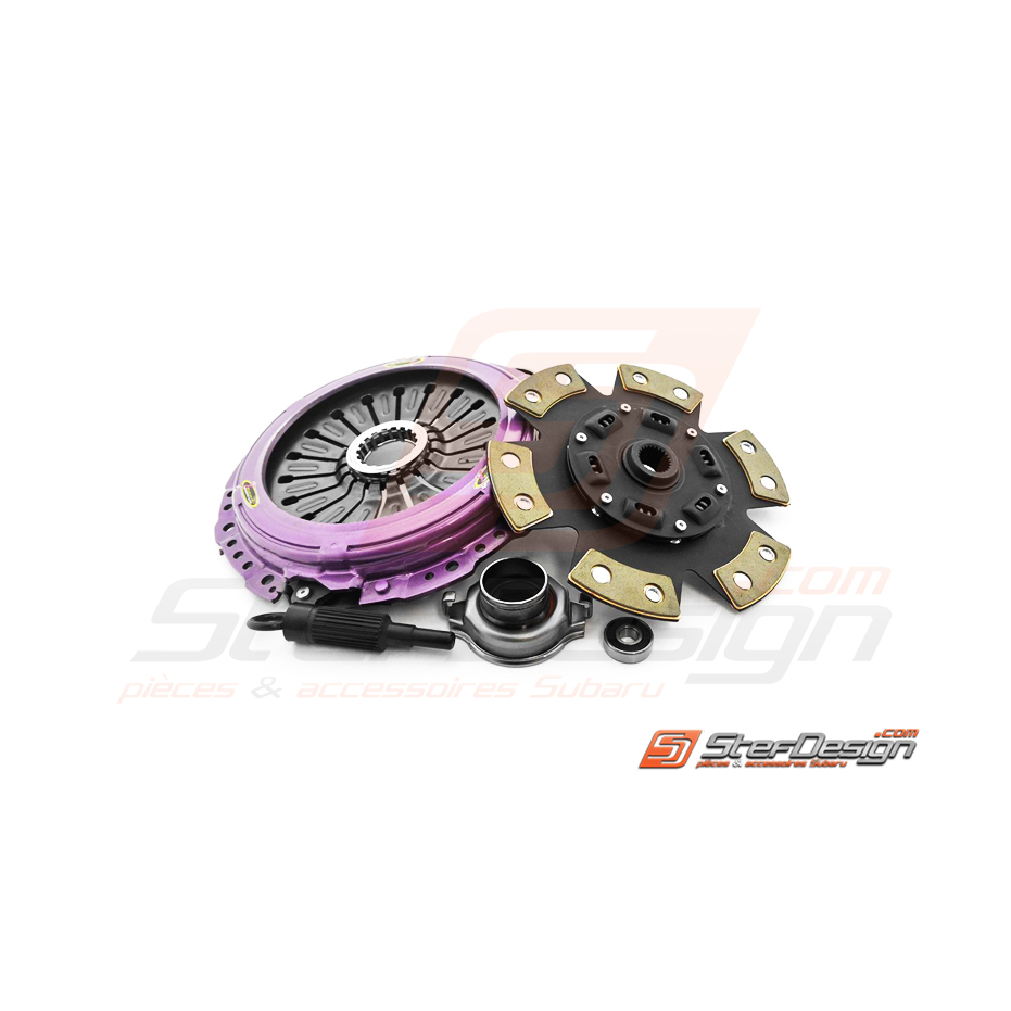 Kit embrayage Xtreme clutch stage 2 Subaru STI 2001 2018 boite 6 Stef