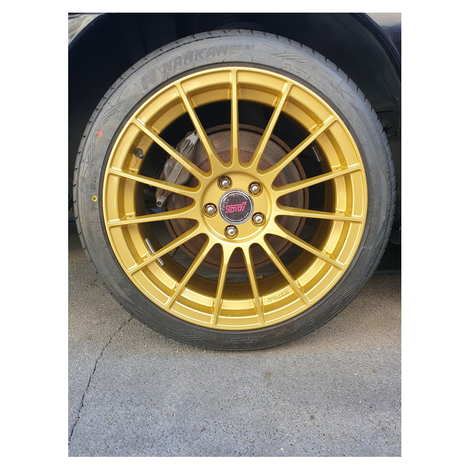 Stickers de jante subaru STI