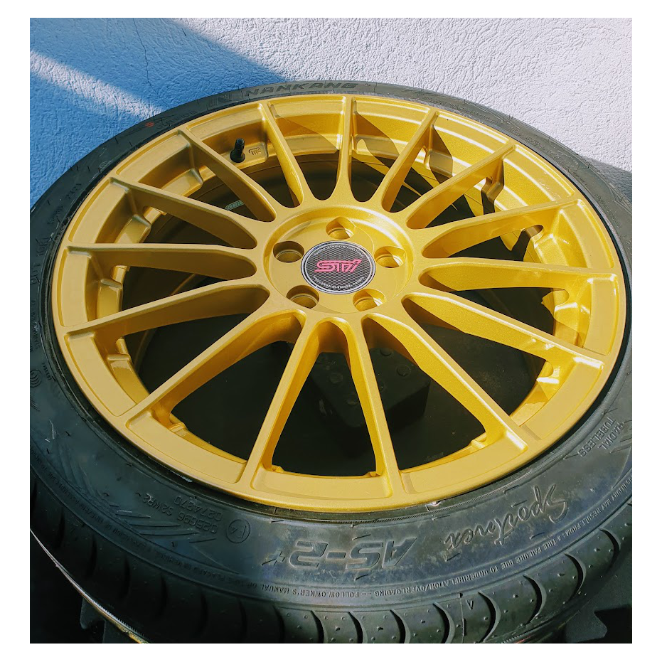 Stickers de jante subaru STI