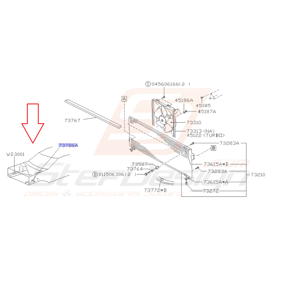 Bouchon Origine Subaru GT Bouchon Origine Subaru GT