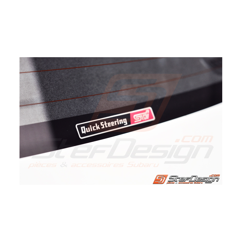Autocollant Quick steering STI  
