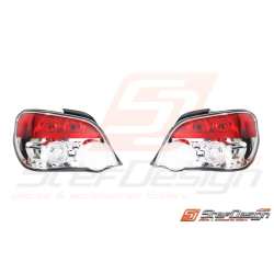 Feu arrière a fond chrome origine SUBARU WRX/STI 06-07