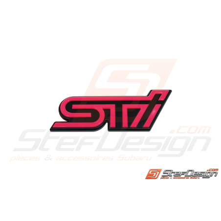 Logo de malle de coffre STI 2005