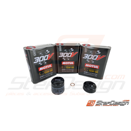 Pack vidange 15w50 MOTUL 300v + Outillage 