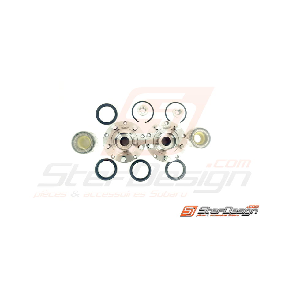 Pack 2 moyeux/roulements SUBARU impreza gt avec ABS