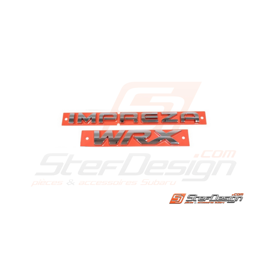 Logo de coffre WRX 08-11