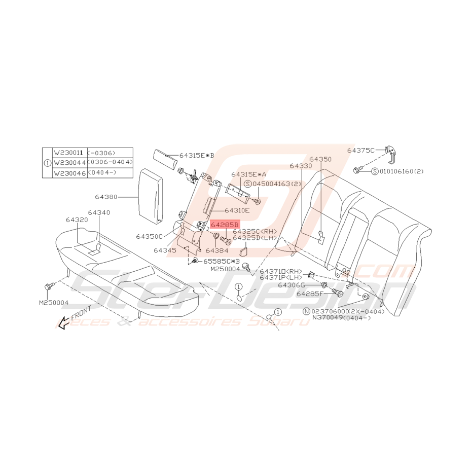 Vis Origine Subaru WRX STI