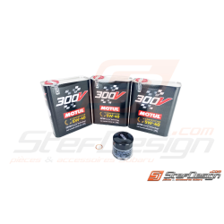 Pack vidange MOTUL 5W40 Compétition 6L