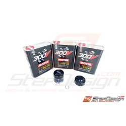 Pack vidange 3 Bidons MOTUL 5w40 avec filtre