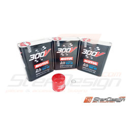 Pack vidange MOTUL 10W60 le mans 6L avec filtre RCM
