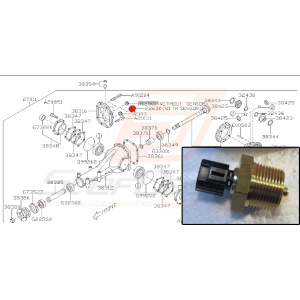 Joint D'Arbre De Différentiel Arrière Pour Subaru Forester 2006-2012 / Impreza 2013-2021