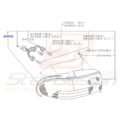 Feu arrière pour subaru GT 1993-2000 break 