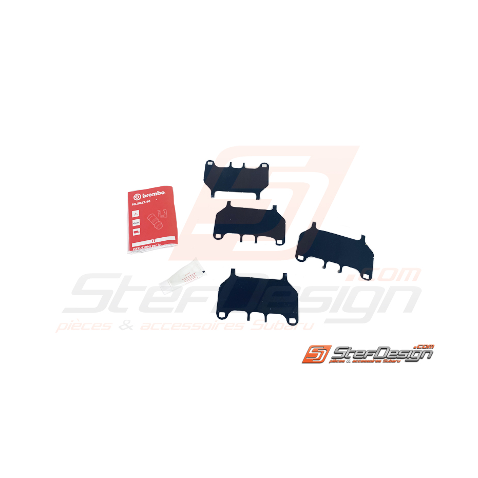 Pack entretoises de frein avant SUBARU STI 01-15