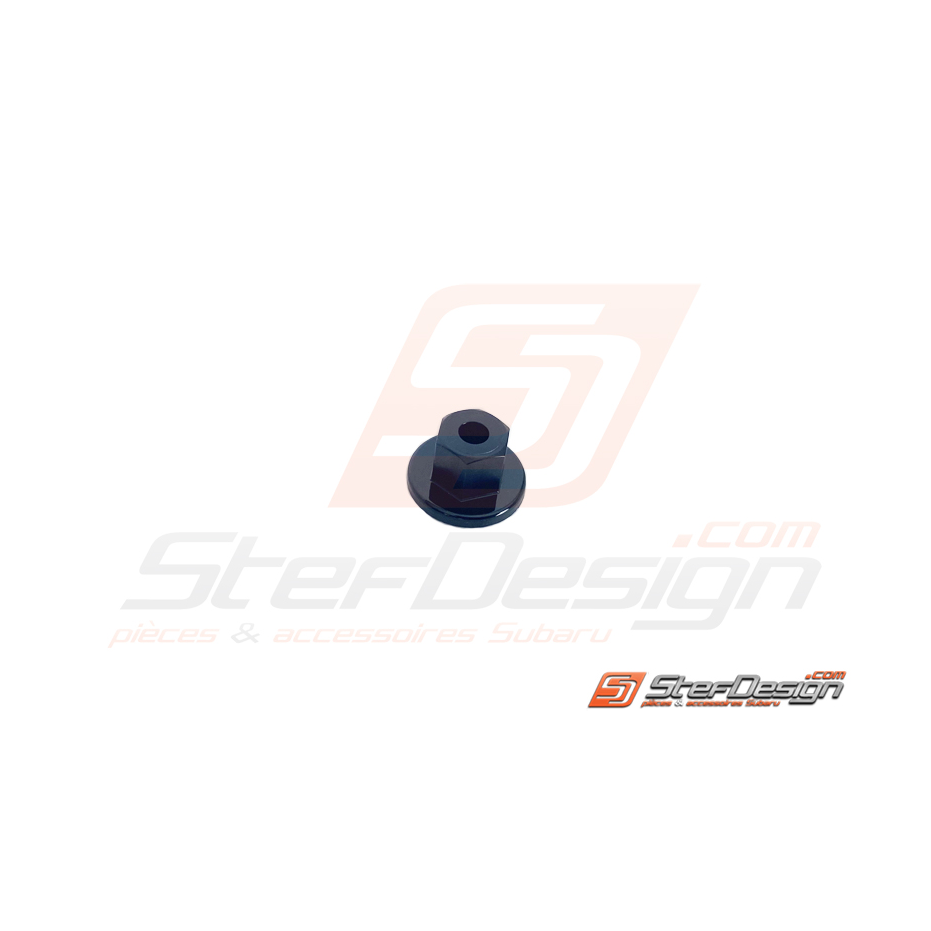 Support stabilisateur gauche pare choc arrière STI/WRX 01-02