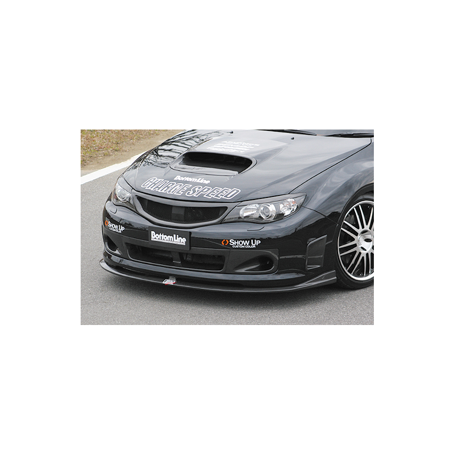 Lame avant pour subaru impreza STI 2008 - 2010 Hatchback peinte  Lame avant pour subaru impreza STI 2008 - 2010 Hatchback peinte