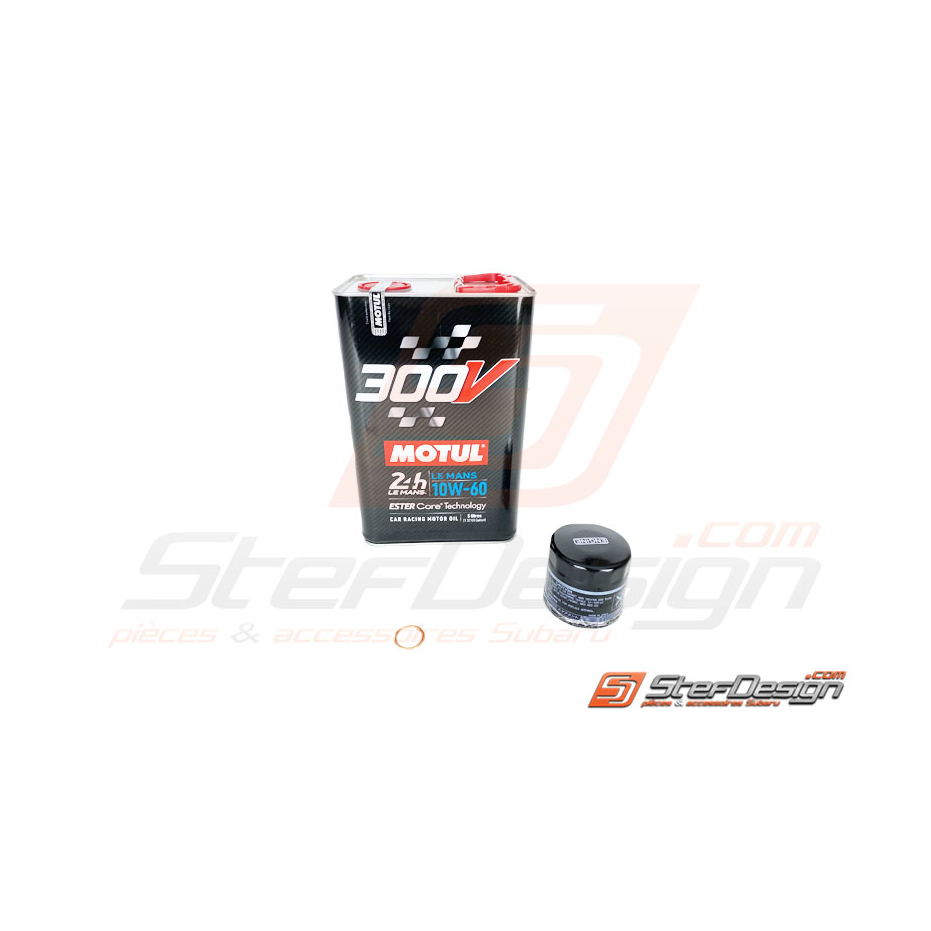 Pack vidange MOTUL 10w60 le mans 5L