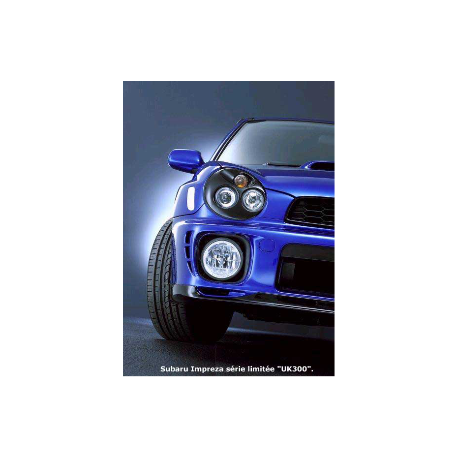 Lame avant subaru impreza wrx et sti 01/02 type uk300 peinte  Lame avant subaru impreza wrx et sti 01/02 type uk300 peinte