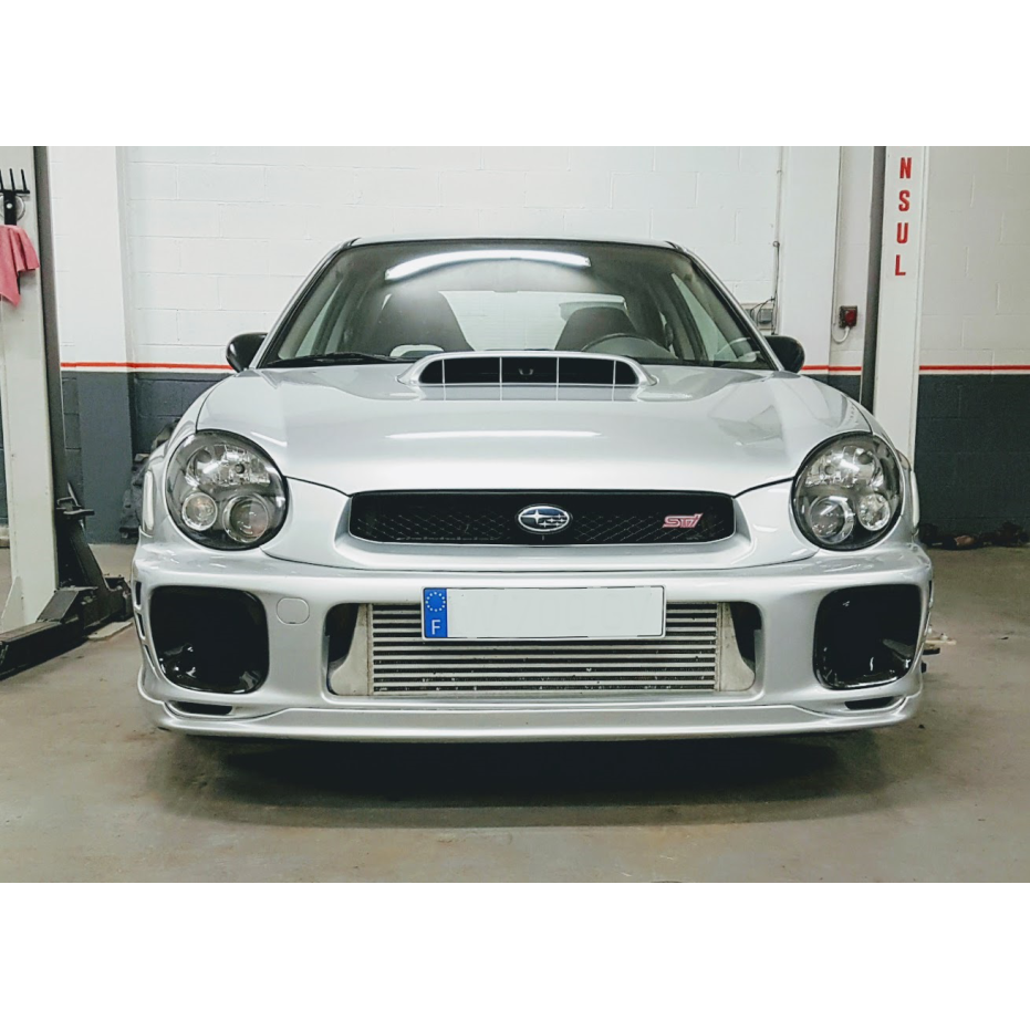 Lame avant subaru impreza wrx et sti 01/02 type uk300 peinte  Lame avant subaru impreza wrx et sti 01/02 type uk300 peinte