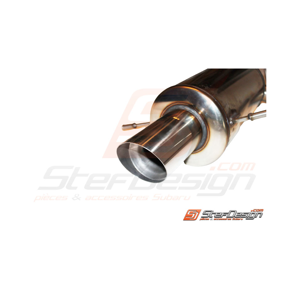 Cat back INOX SUBARU impreza GT 93-00