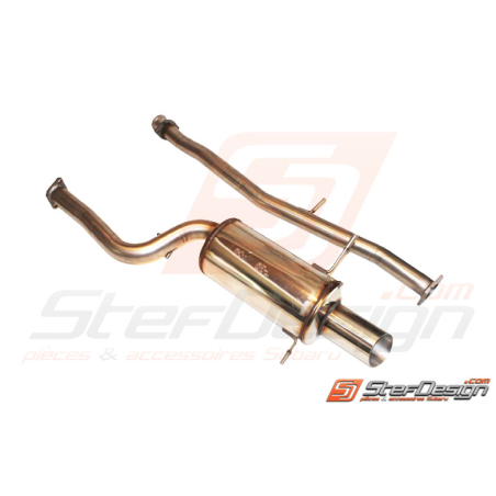 Cat back INOX SUBARU impreza GT 93-00 