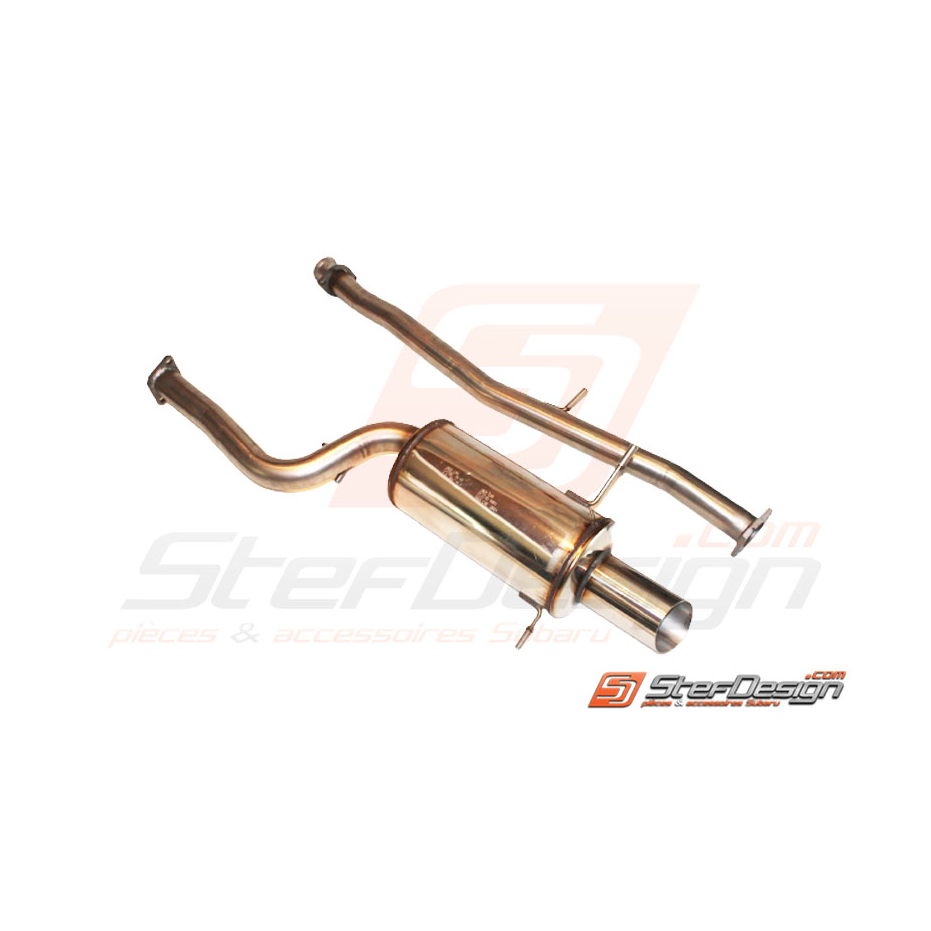 Cat back INOX SUBARU impreza GT 93-00 