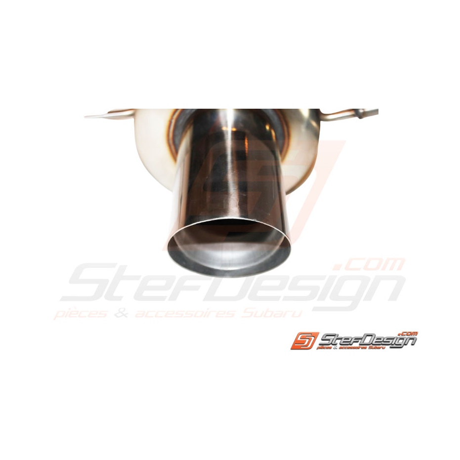 Cat back INOX SUBARU impreza WRX/STI 01-07