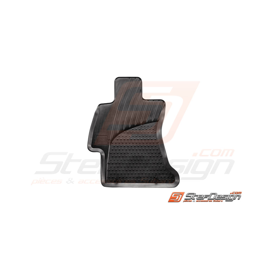 Jeu de tapis avant caoutchouc subaru forester 2013-2018