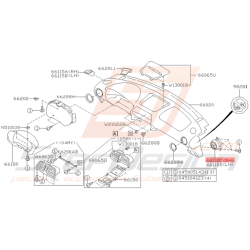 Grille de Ventilation Origine Subaru WRX et STI 2001 - 2005