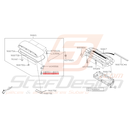 Vis Taraudeuse Origine Subaru WRX STI