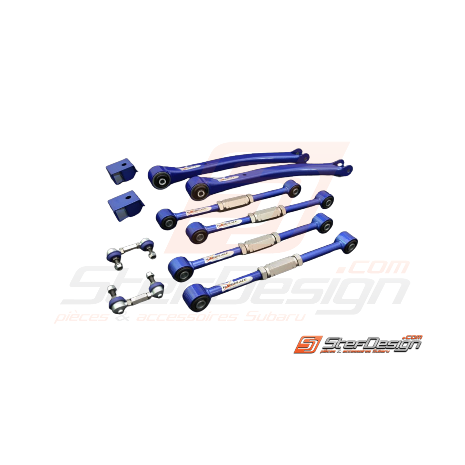 Kit tirants arrière complet HARDRACE GT 93-00 WRX/STI 2001-2007