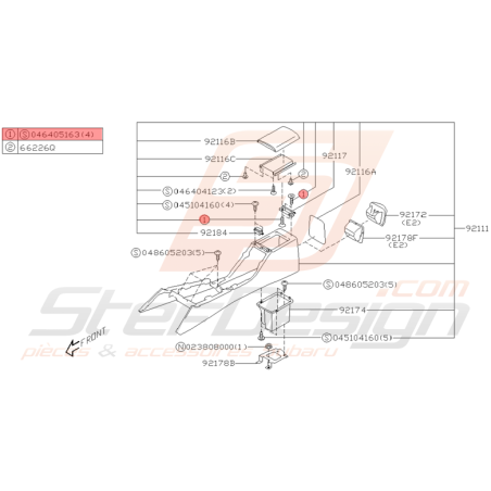 Vis Taraudeuse Origine Subaru WRX et STI