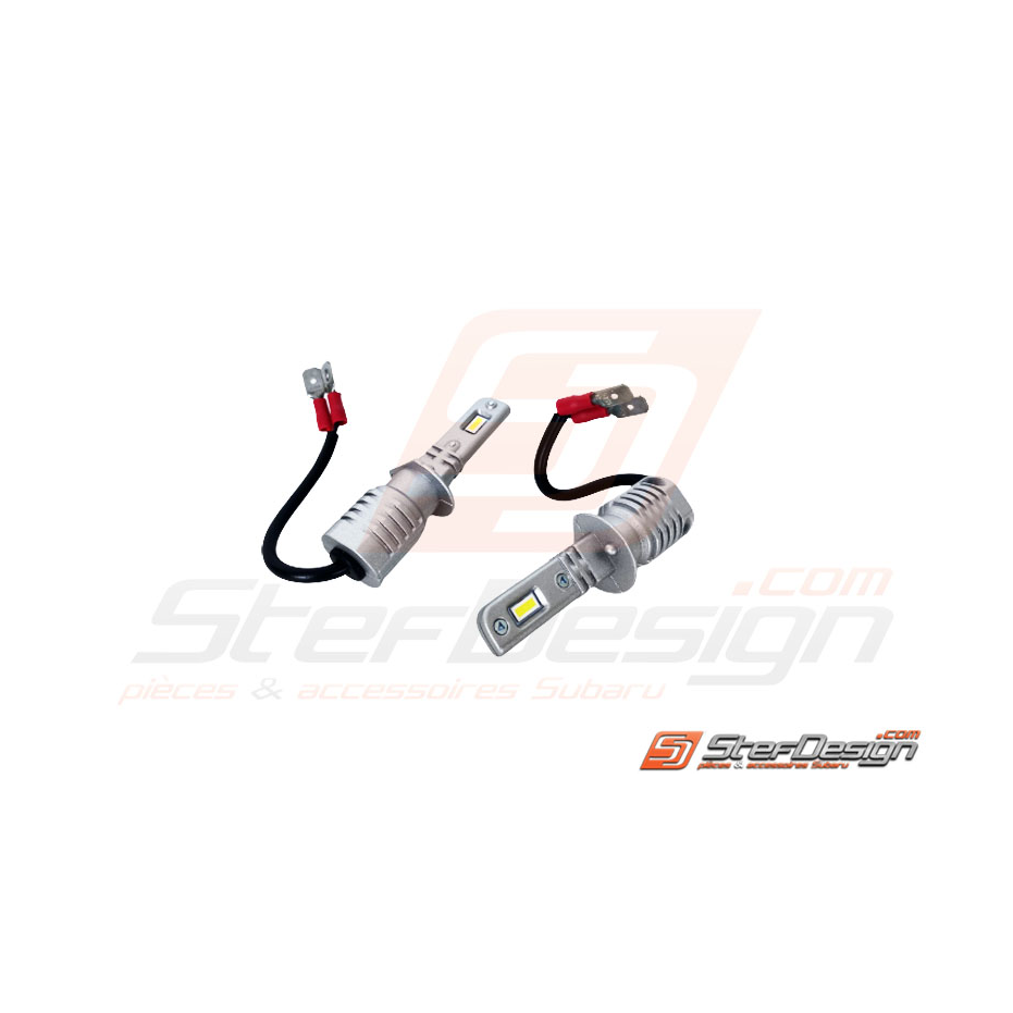 Pack ampoules LED ventilées H1